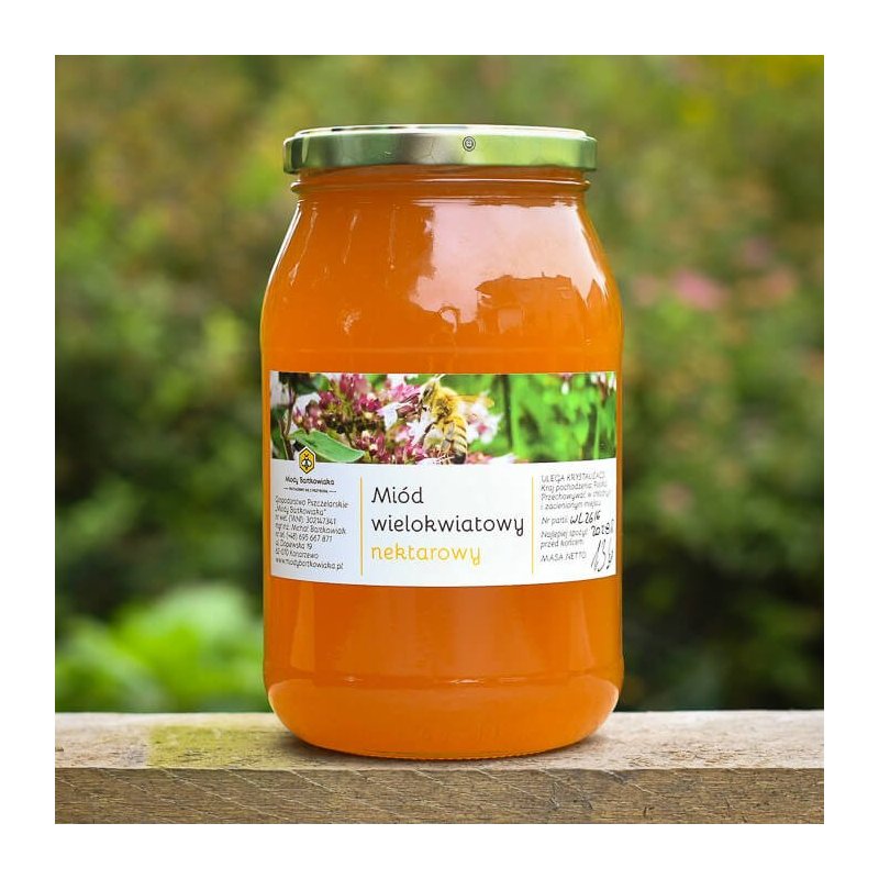 Miód wielokwiatowy letni 1,3 kg
